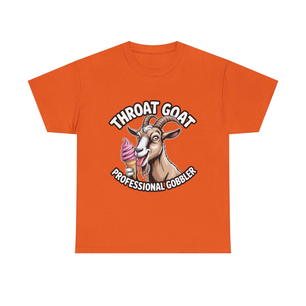Throat Goat T-Shirt with bold, edgy design on soft, breathable 100% cotton fabric