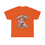Throat Goat T-Shirt with bold, edgy design on soft, breathable 100% cotton fabric