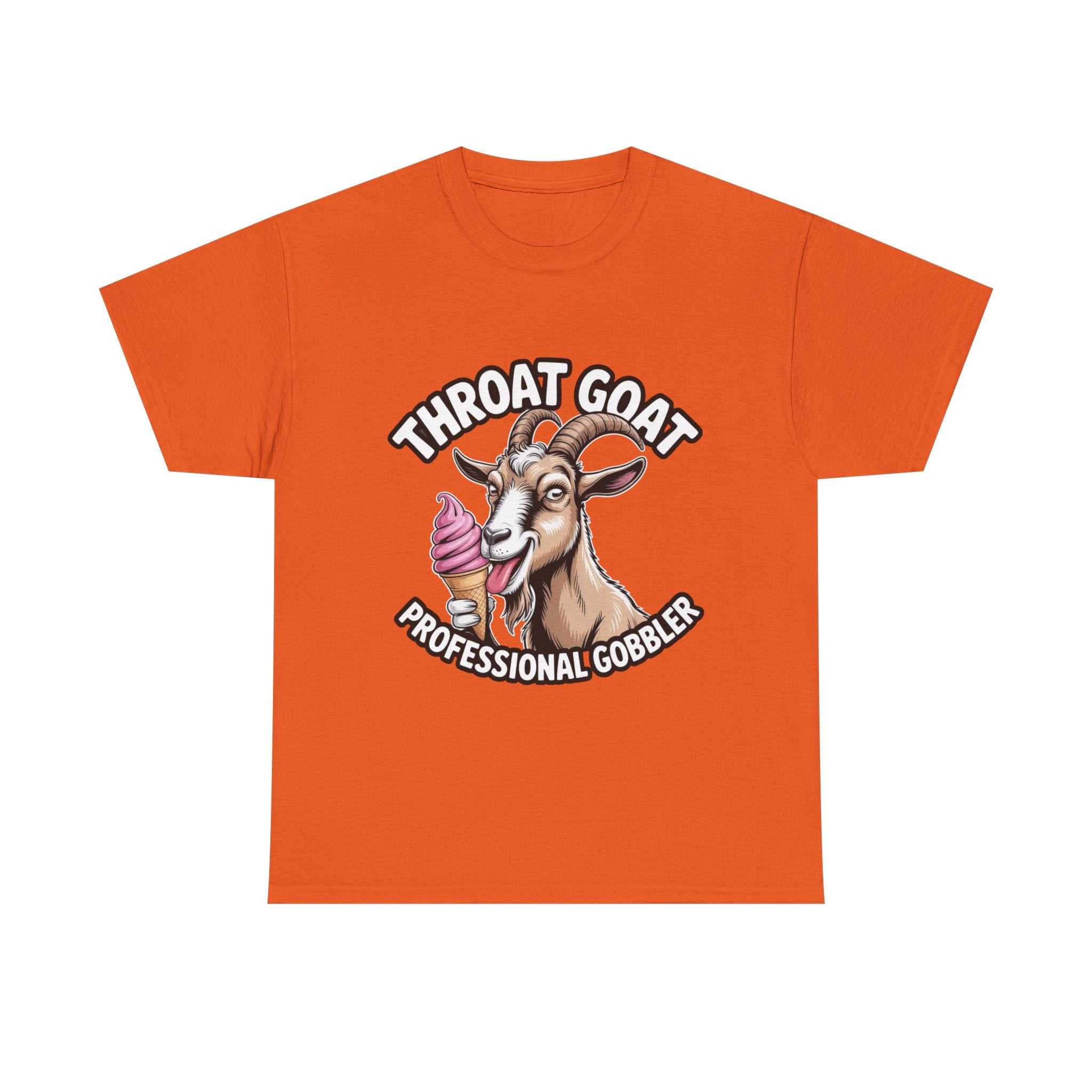 Throat Goat T-Shirt with bold, edgy design on soft, breathable 100% cotton fabric