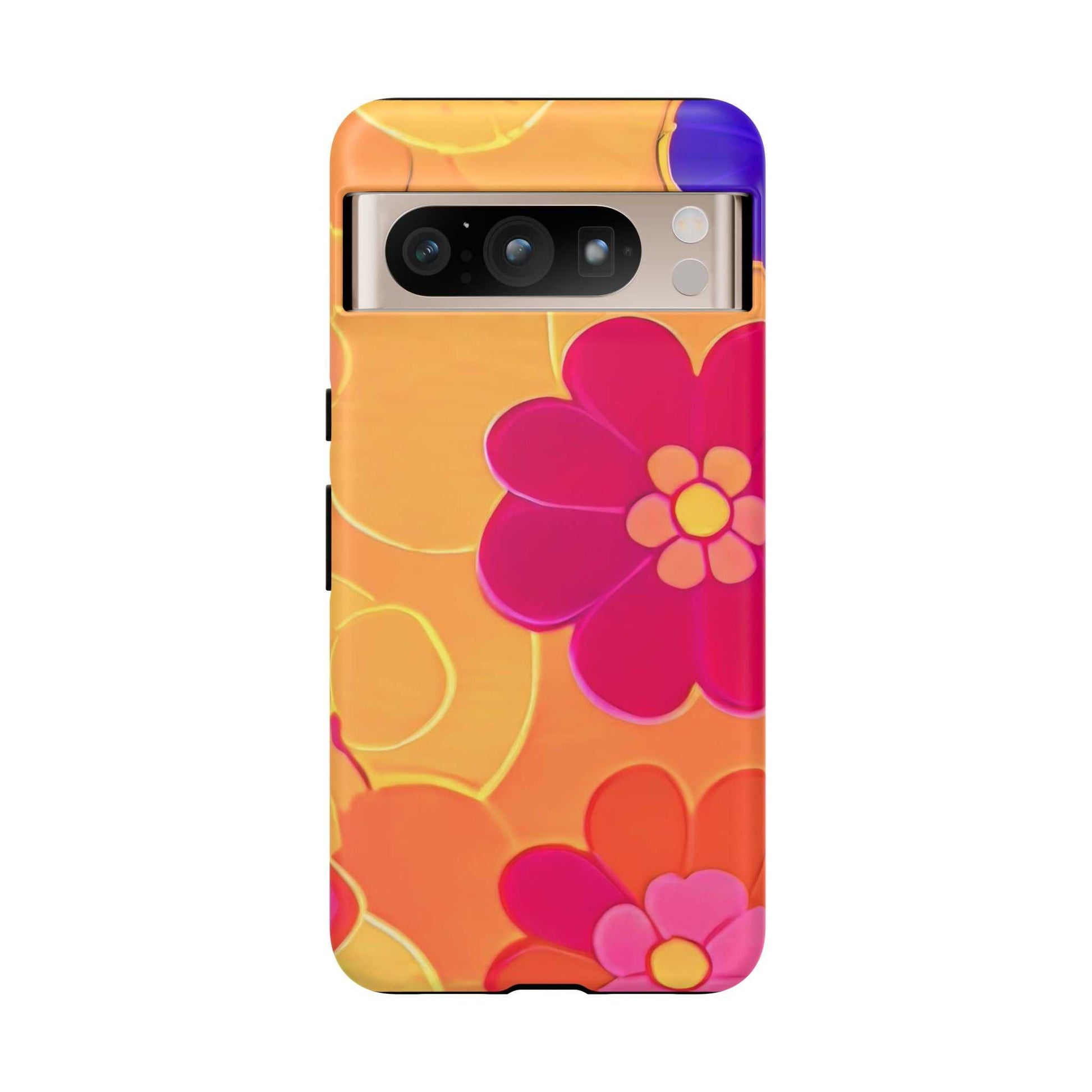 Bright Flowers Google Pixel Phone Case Designed By Littlebitz 