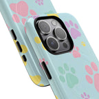Pastel Doggy Paw iPhone Magsafe Phone Case