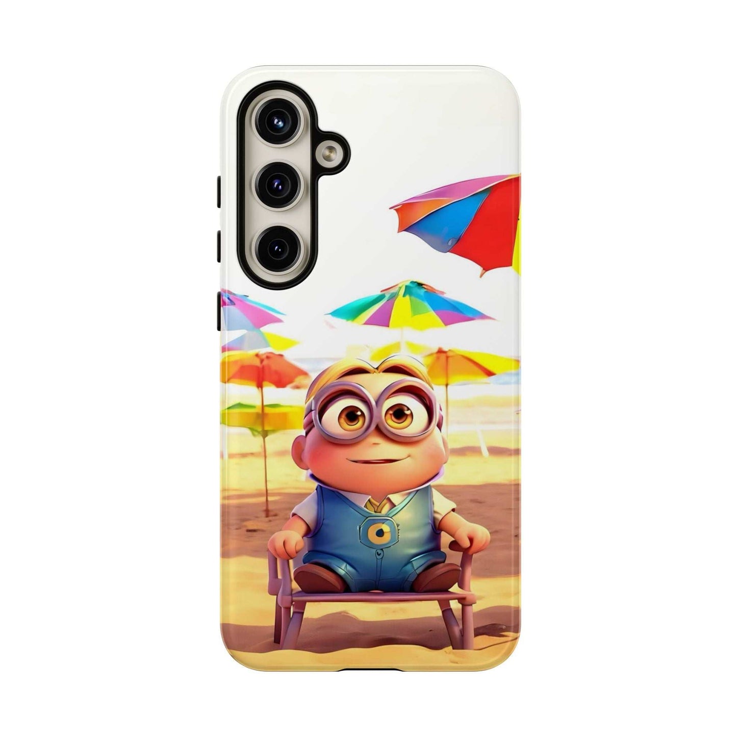 Cute Minion Samsung Phone Case Designed By Littlebitz 