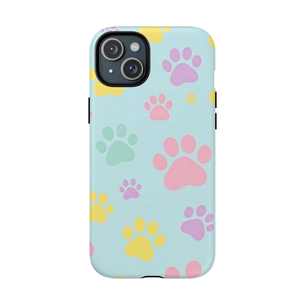 Pastel Doggy Paw iPhone Magsafe Phone Case