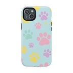 Pastel Doggy Paw iPhone Magsafe Phone Case