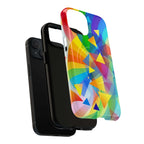 Geometric Pride Design iPhone Magsafe Phone Case