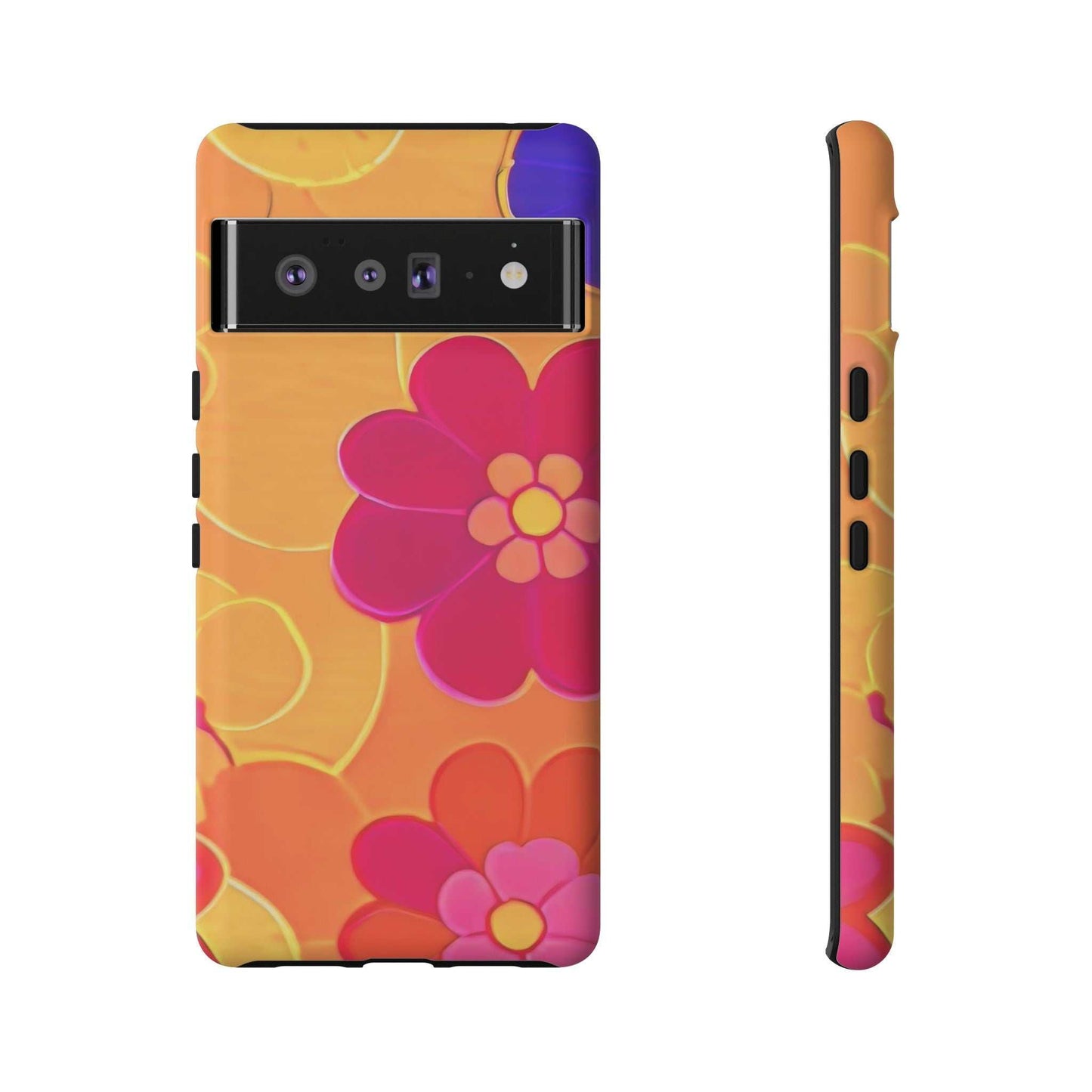 Bright Flowers Google Pixel Phone Case Designed By Littlebitz 