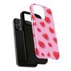 Pink Hearts iPhone Magsafe Phone Case
