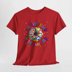 The Back Door is the Fun Door humorous t-shirt with bold text and door graphic