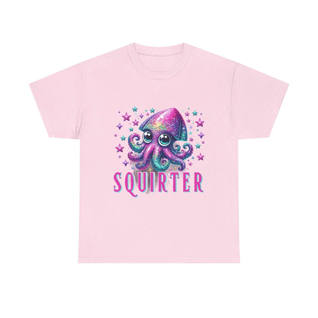 Squirter Fun Squid T-Shirt with playful squid design on soft cotton fabric
