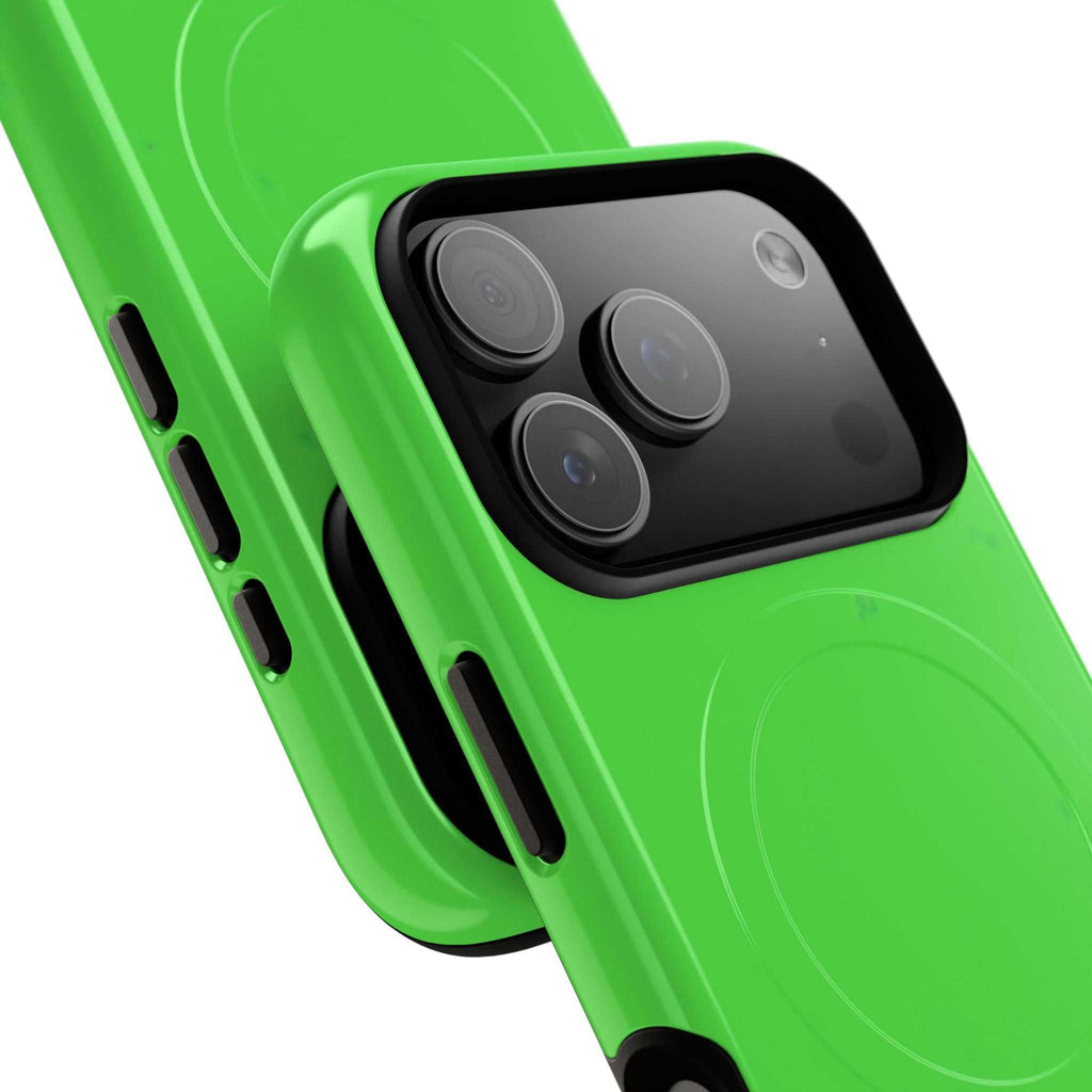 Lime Green iPhone Magsafe Phone Case