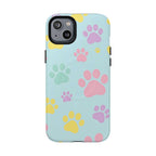 Pastel Doggy Paw iPhone Magsafe Phone Case