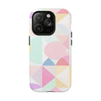 Pastel Geo Print iPhone Magsafe Phone Case