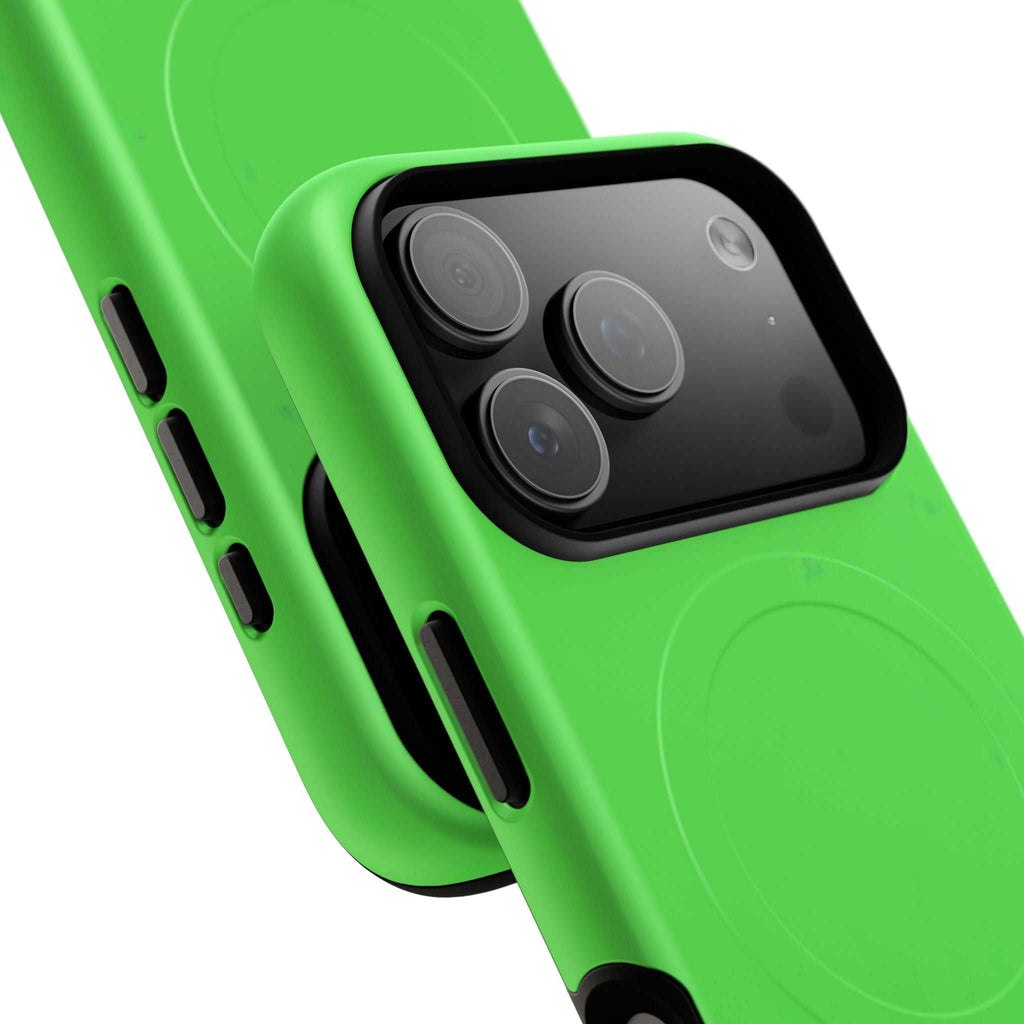 Lime Green iPhone Magsafe Phone Case