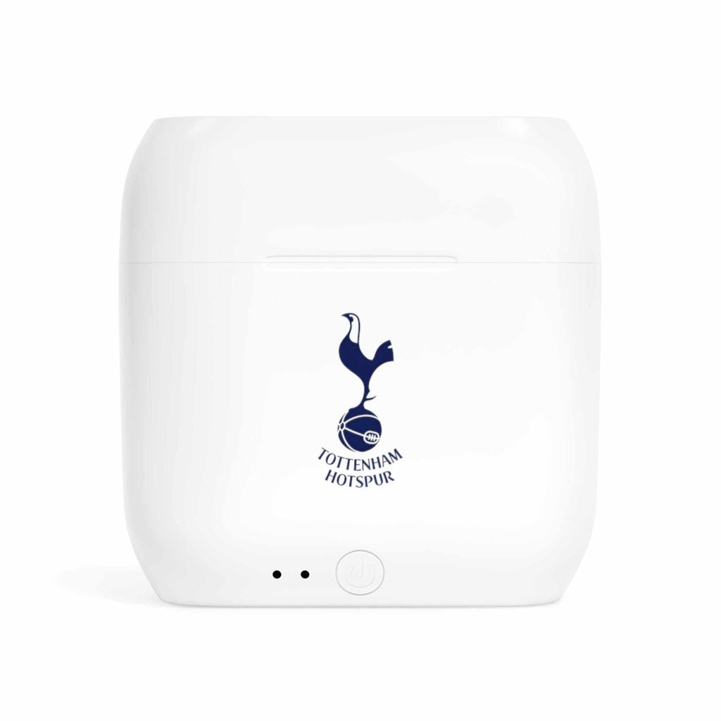 Tottenham Fc wireless earbuds charging case with fan-inspired club crest design