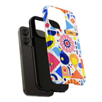 Bright Geo Print iPhone Magsafe Phone Case