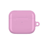 Dusky pink hard shell AirPods and AirPods Pro protective case with glossy finish and durable lightweight design