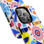 Bright Geo Print iPhone Magsafe Phone Case