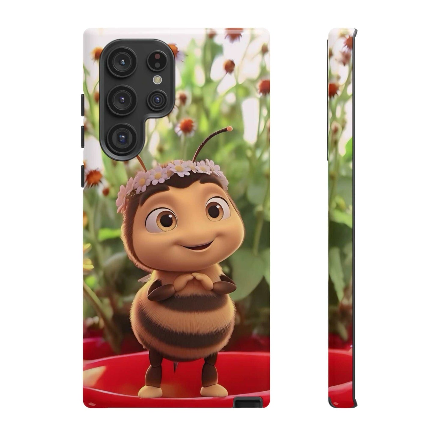 Cute BumbleBee Samsung Phone Case Designed By Littlebitz 