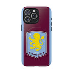 Aston Villa Magsafe iPhone Case in claret and blue with club crest and MagSafe compatibility