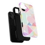 Pastel Geo Print iPhone Magsafe Phone Case