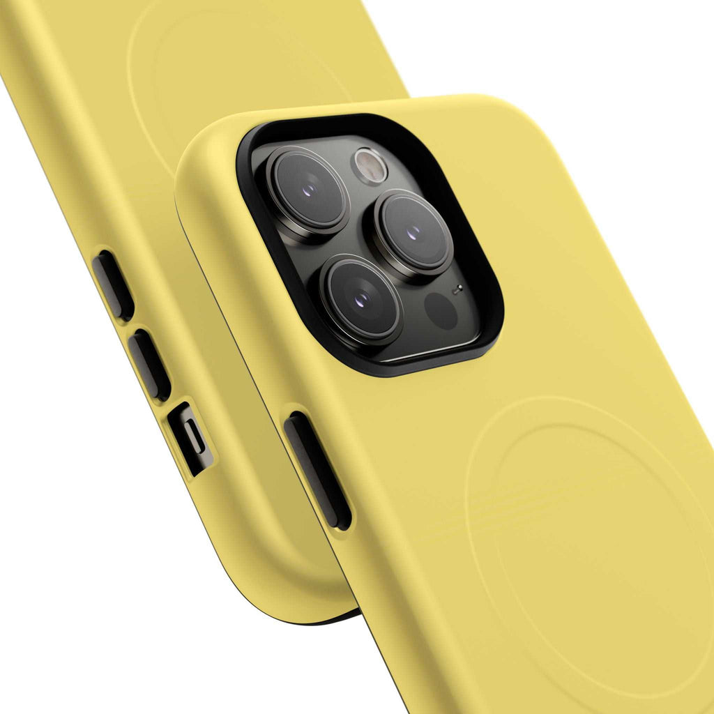 Lemon Yellow iPhone Magsafe Phone Case