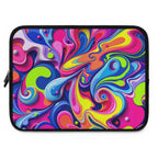Vibrant Colour Splash Laptop Sleeve