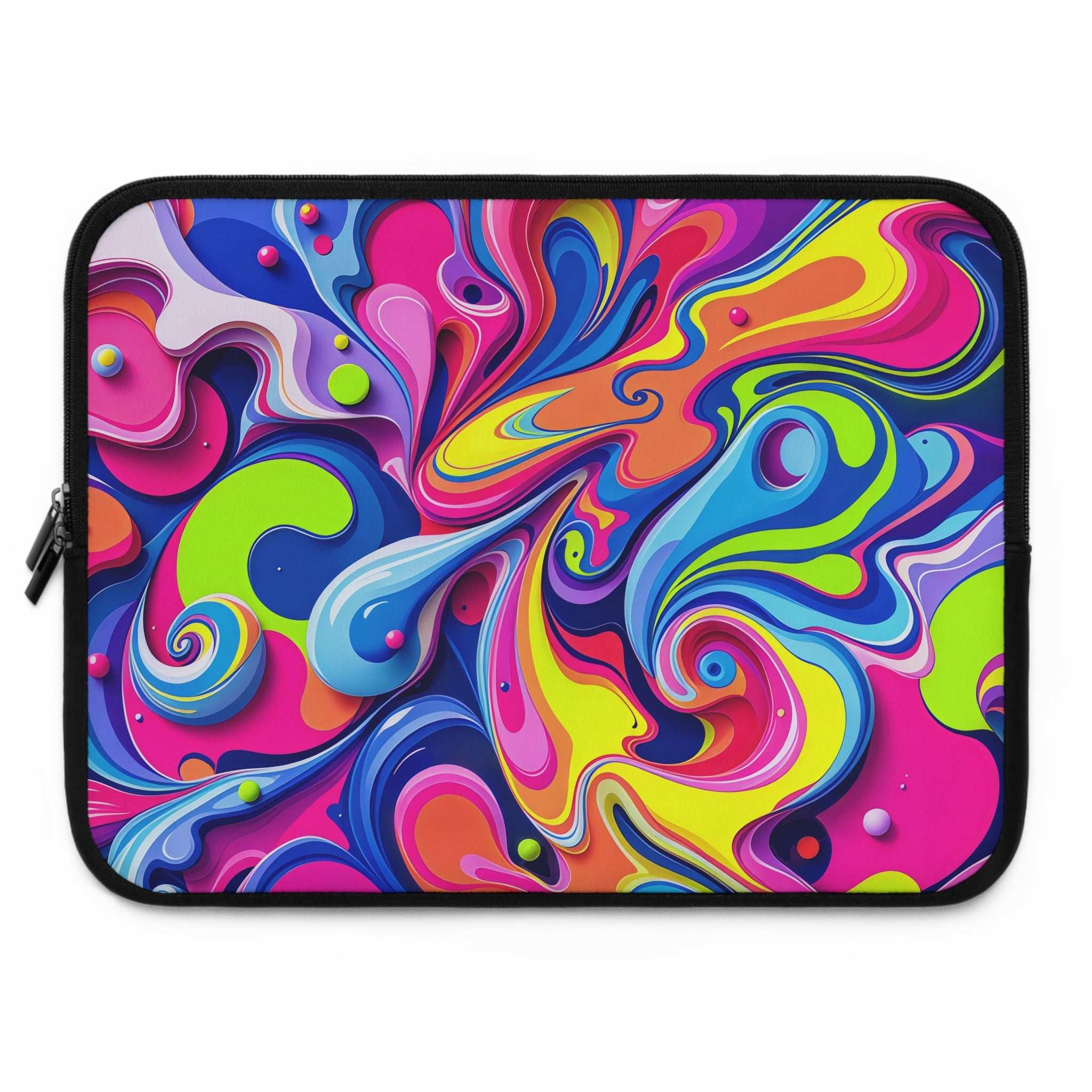 Vibrant Colour Splash Laptop Sleeve