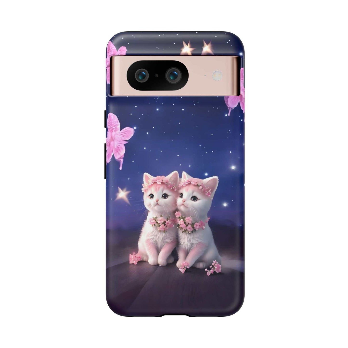 Adorable Kitten Google Pixel Phone Case designed by Littlebitz