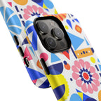 Bright Geo Print iPhone Magsafe Phone Case