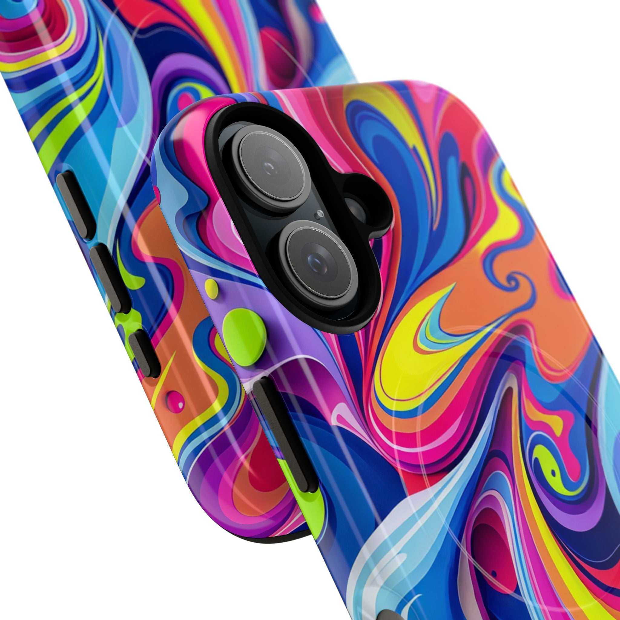 Vibrant Colour Splash iPhone Magsafe Phone Case