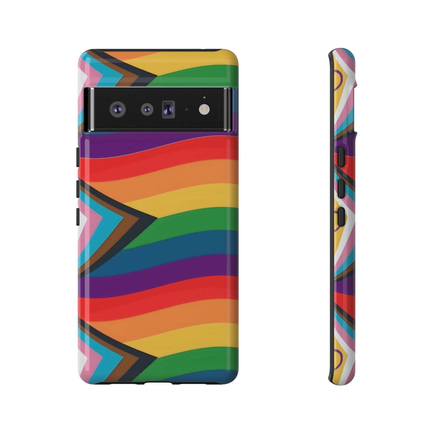 Colourful Pride Google Pixel Phone Case designed by littlebitz