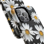 Black Daises iPhone Magsafe Phone Case