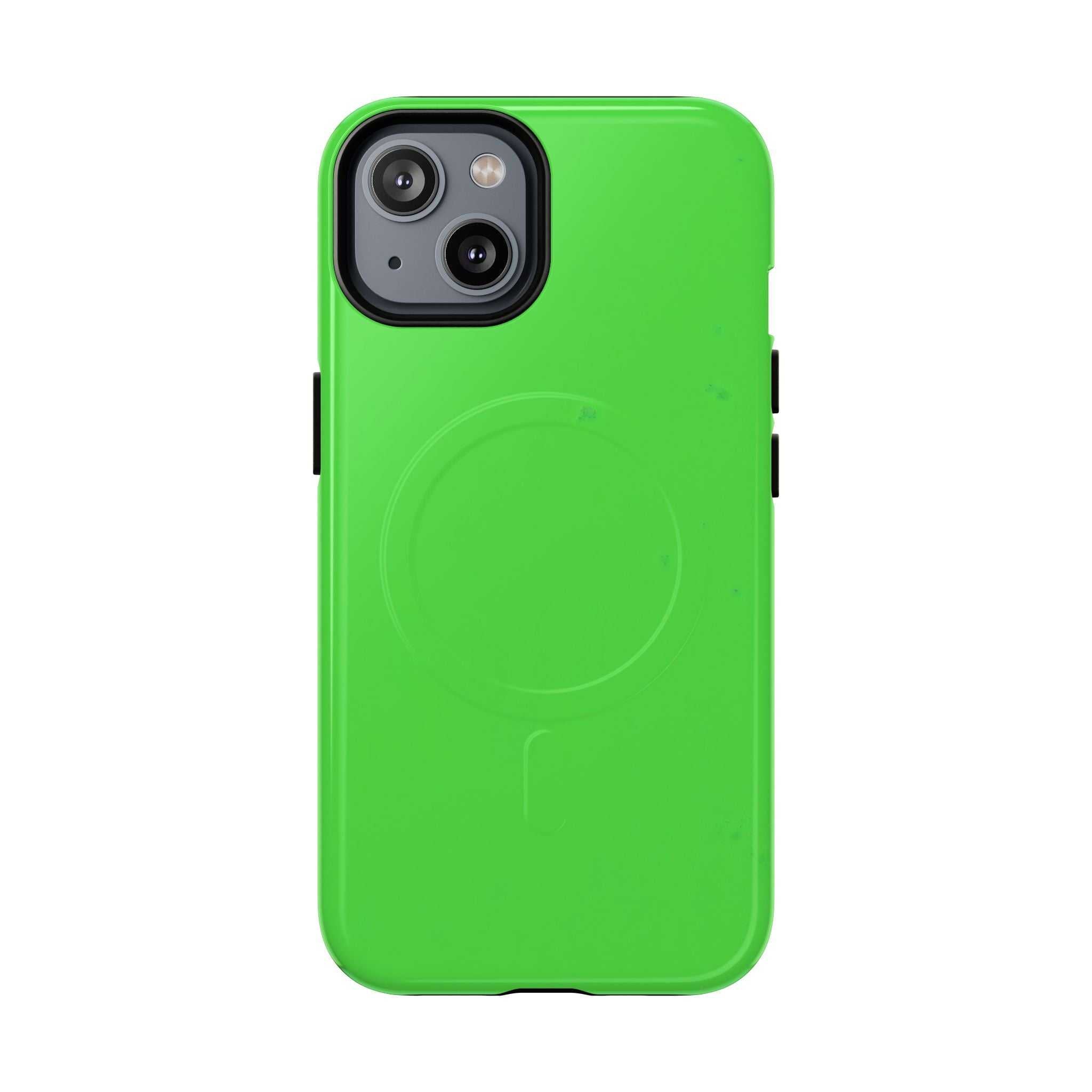 Lime Green iPhone Magsafe Phone Case