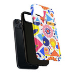 Bright Geo Print iPhone Magsafe Phone Case