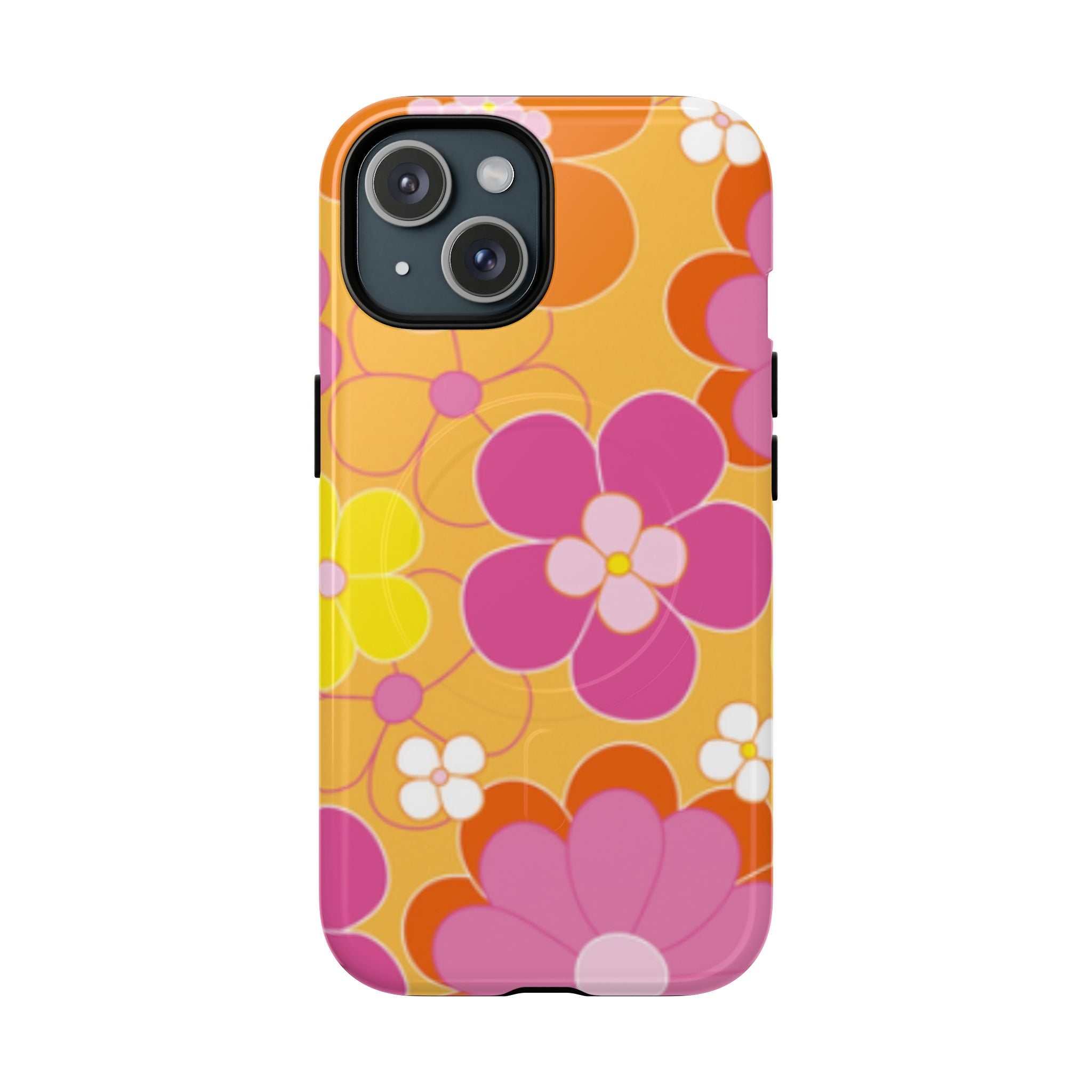Retro Floral iPhone Magsafe Phone Case