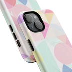 Pastel Geo Print iPhone Magsafe Phone Case