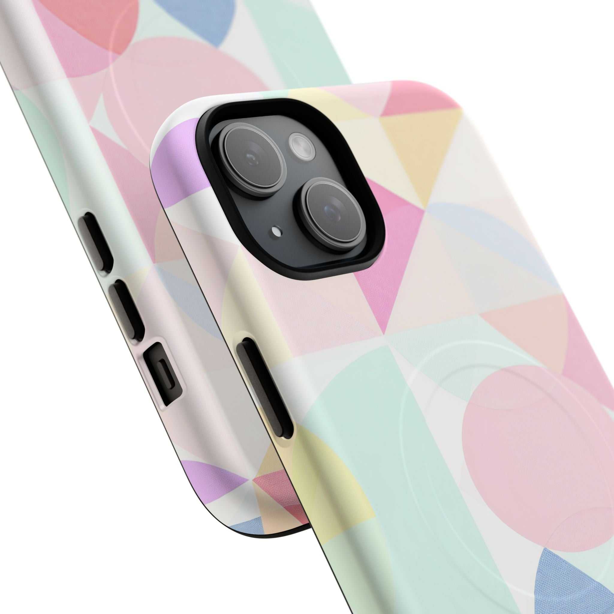 Pastel Geo Print iPhone Magsafe Phone Case