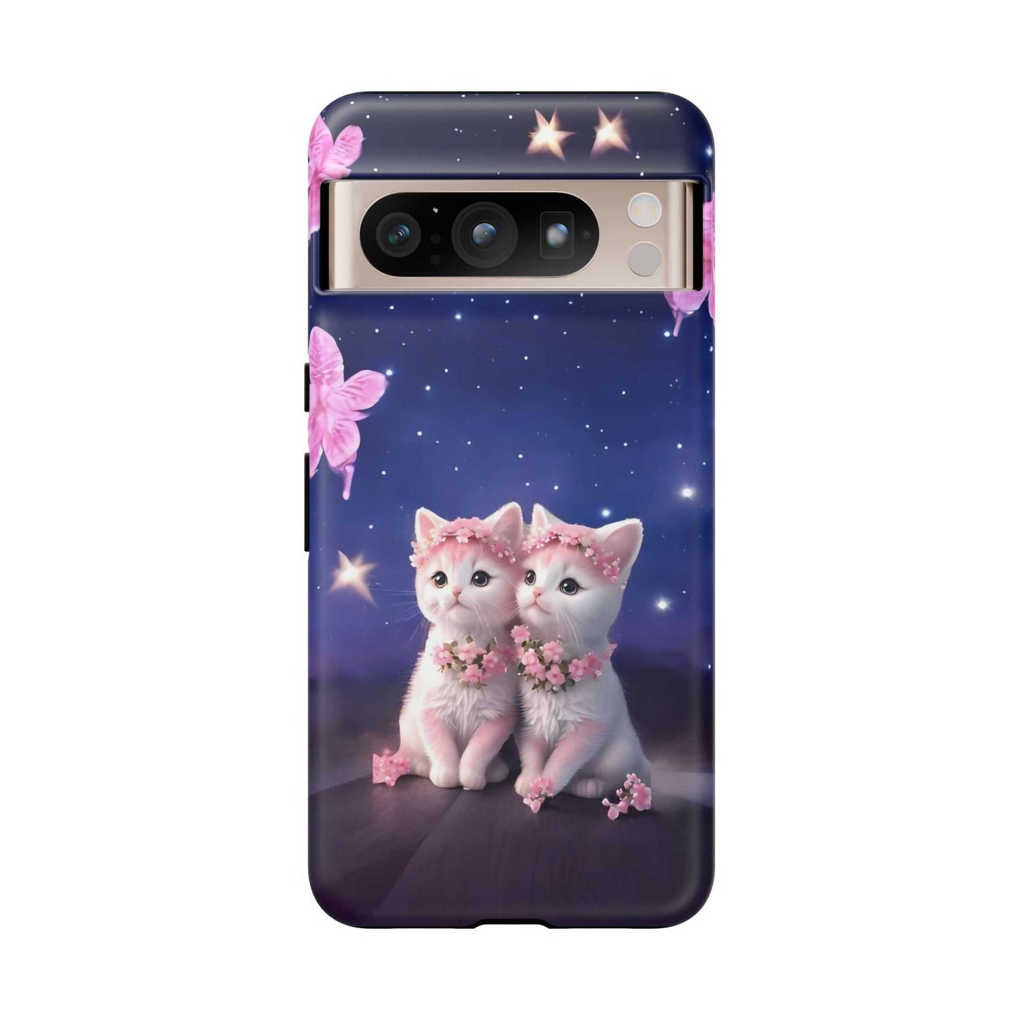 Adorable Kitten Google Pixel Phone Case designed by Littlebitz