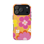 Retro Floral iPhone Magsafe Phone Case