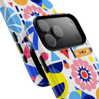 Bright Geo Print iPhone Magsafe Phone Case