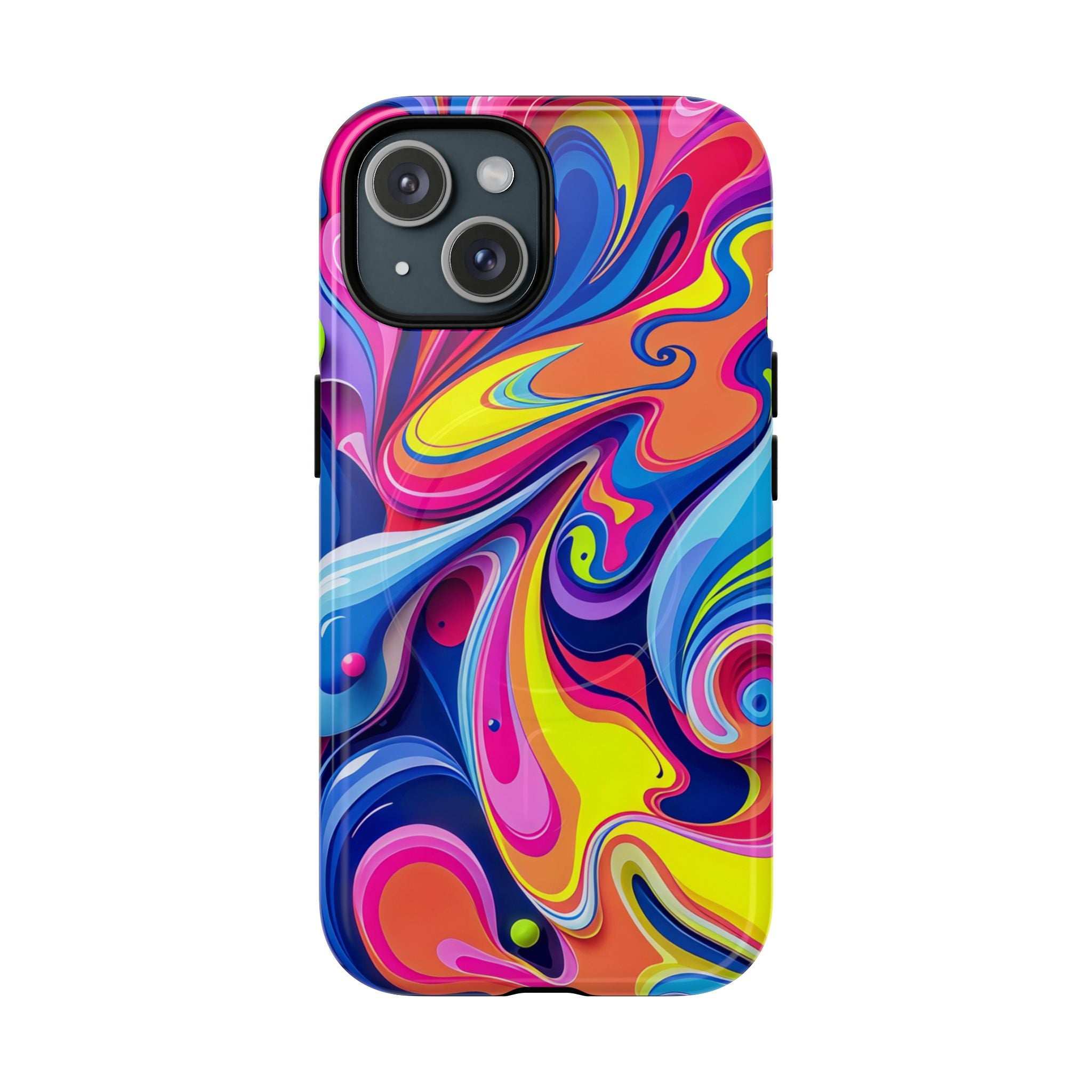 Vibrant Colour Splash iPhone Magsafe Phone Case