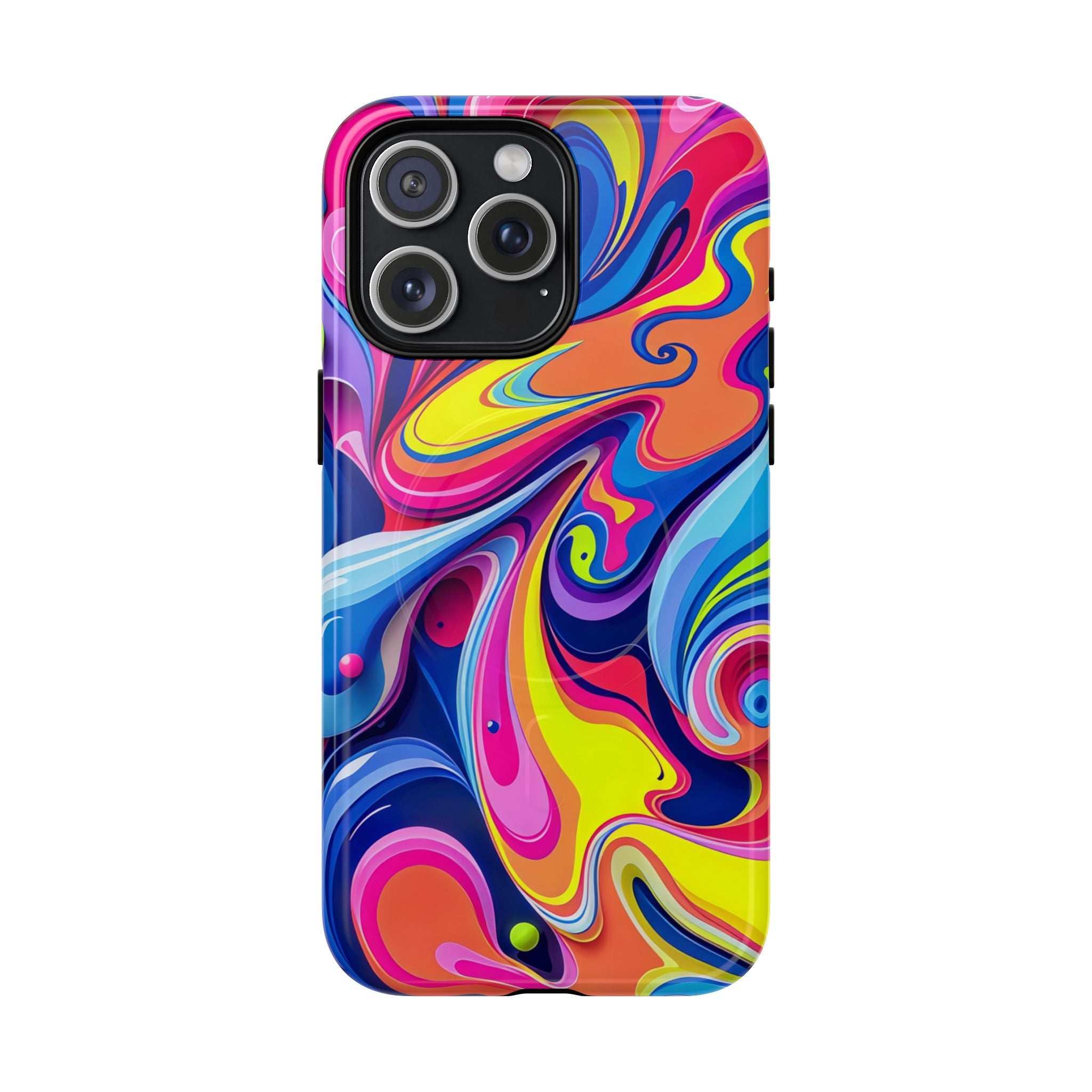Vibrant Colour Splash iPhone Magsafe Phone Case