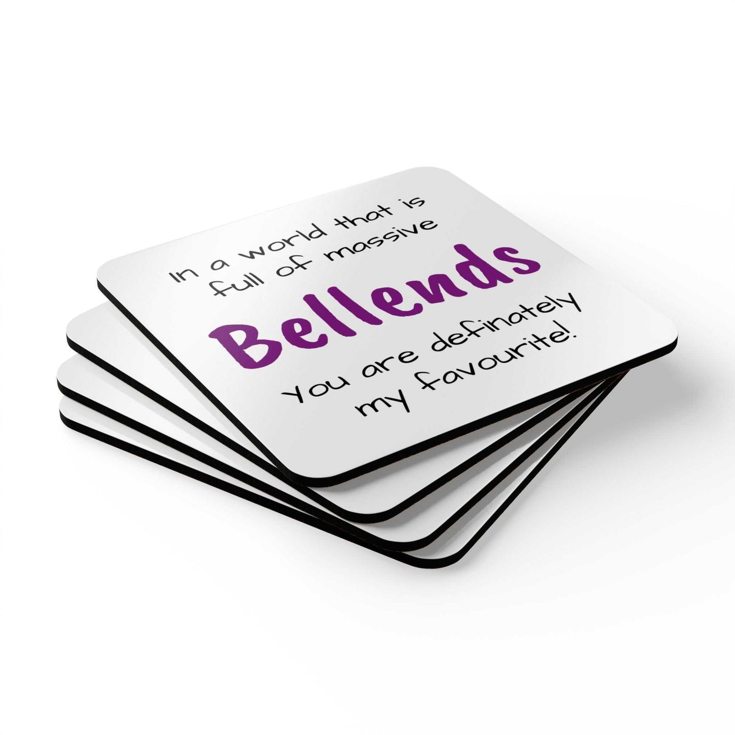 massive bellends coaster set designed by Littlebitz