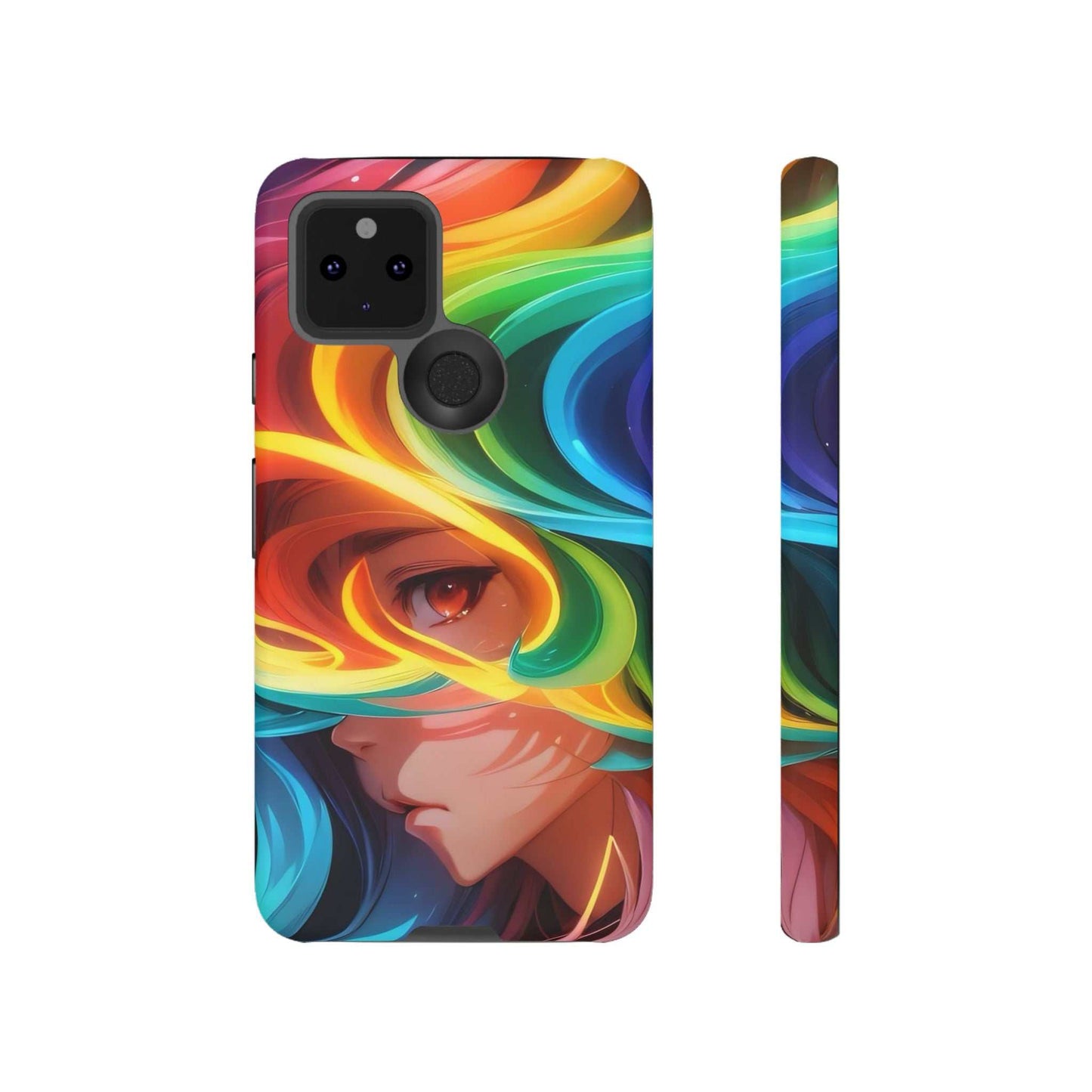 Bright Anime Google Pixel Phone Case designed by Littlebitz 