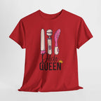 Dildo Queen T-Shirt with bold text graphic on soft cotton fabric