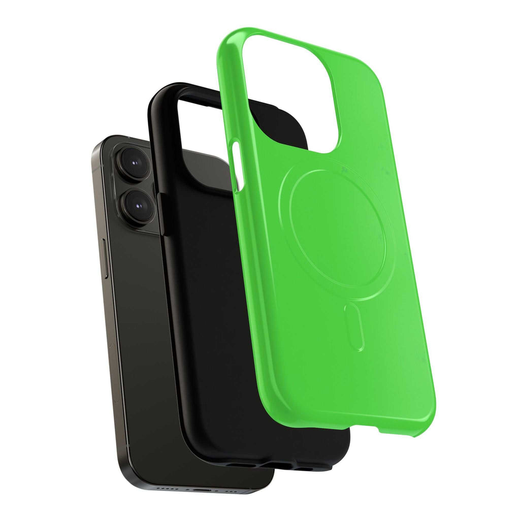 Lime Green iPhone Magsafe Phone Case