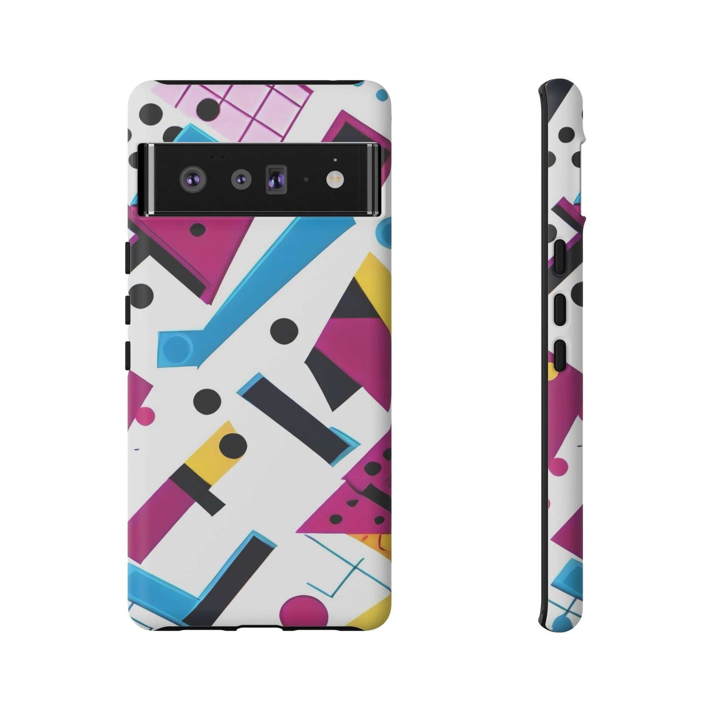 Bright Geometric google Pixel Phone Case Designed By Littlebitz 