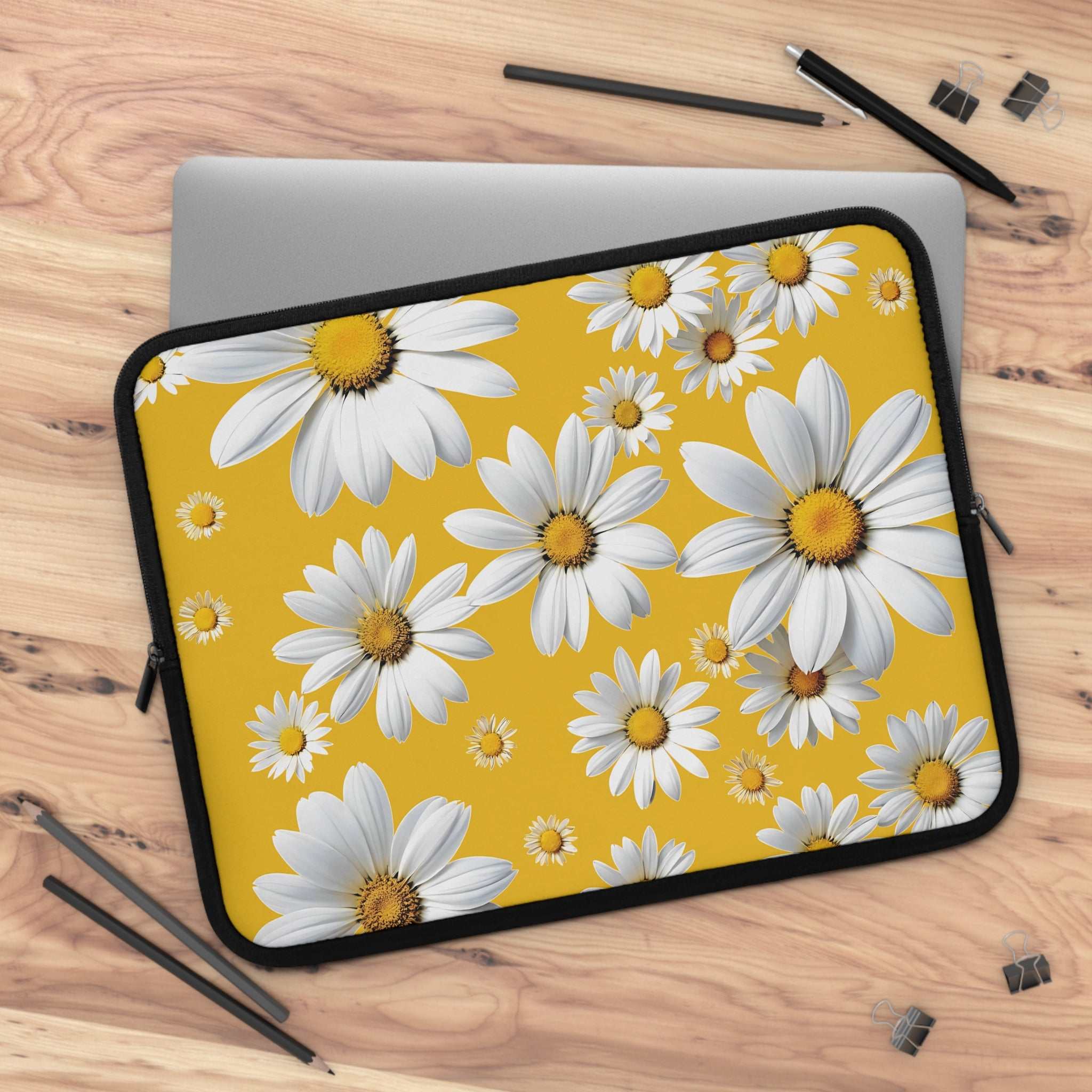 Yellow Daisy Laptop Sleeve
