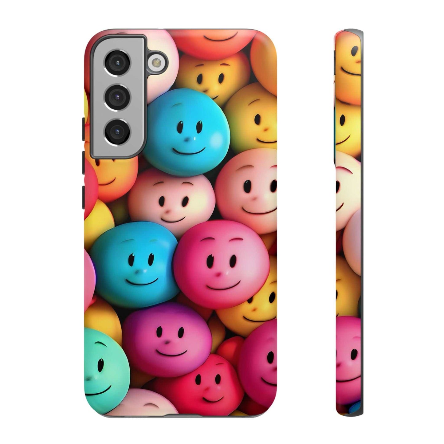 Fun smiley Faces Samsung Phone CaseLittlebitz 