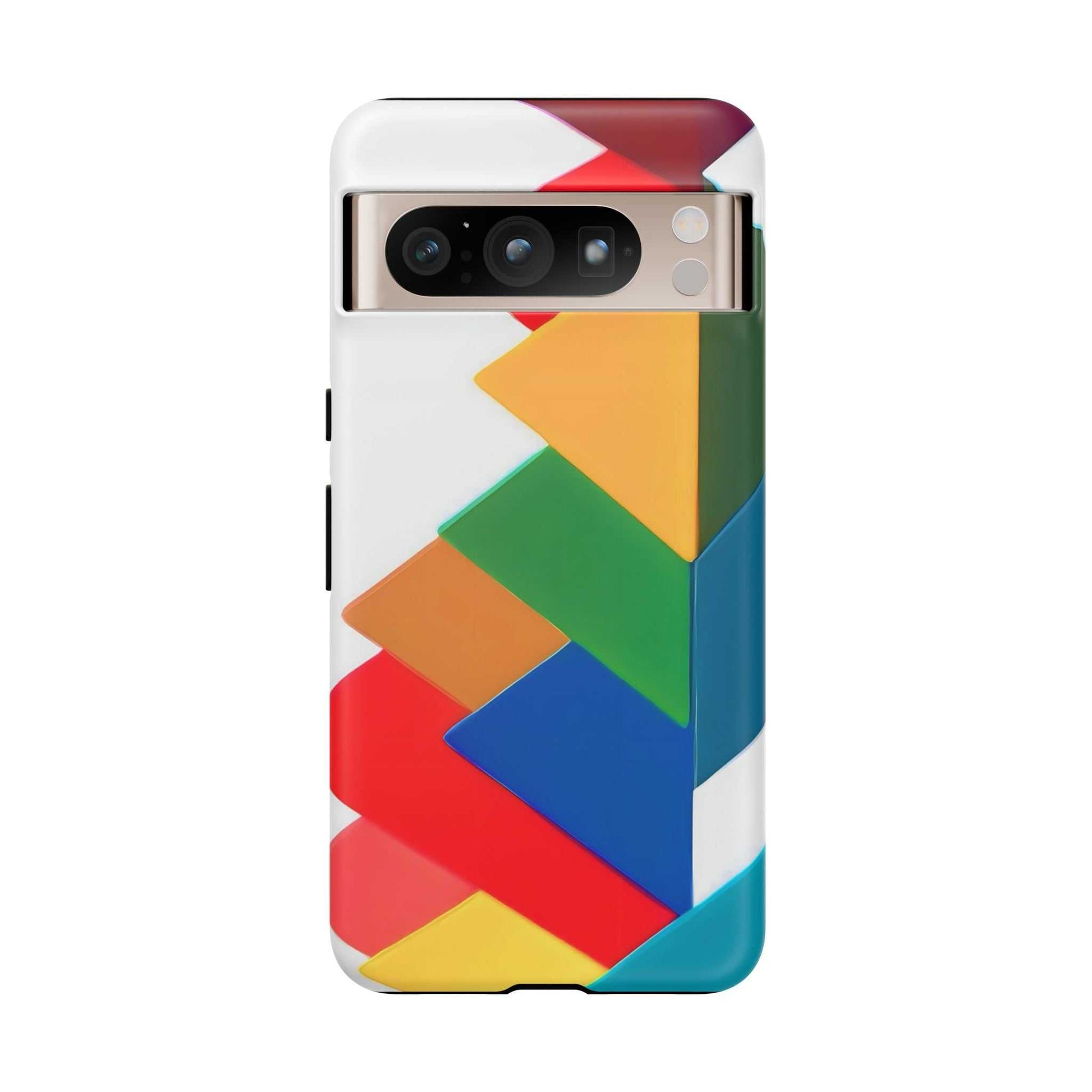 Colourful Print Google Pixel Phone Case designed by Littlebitz